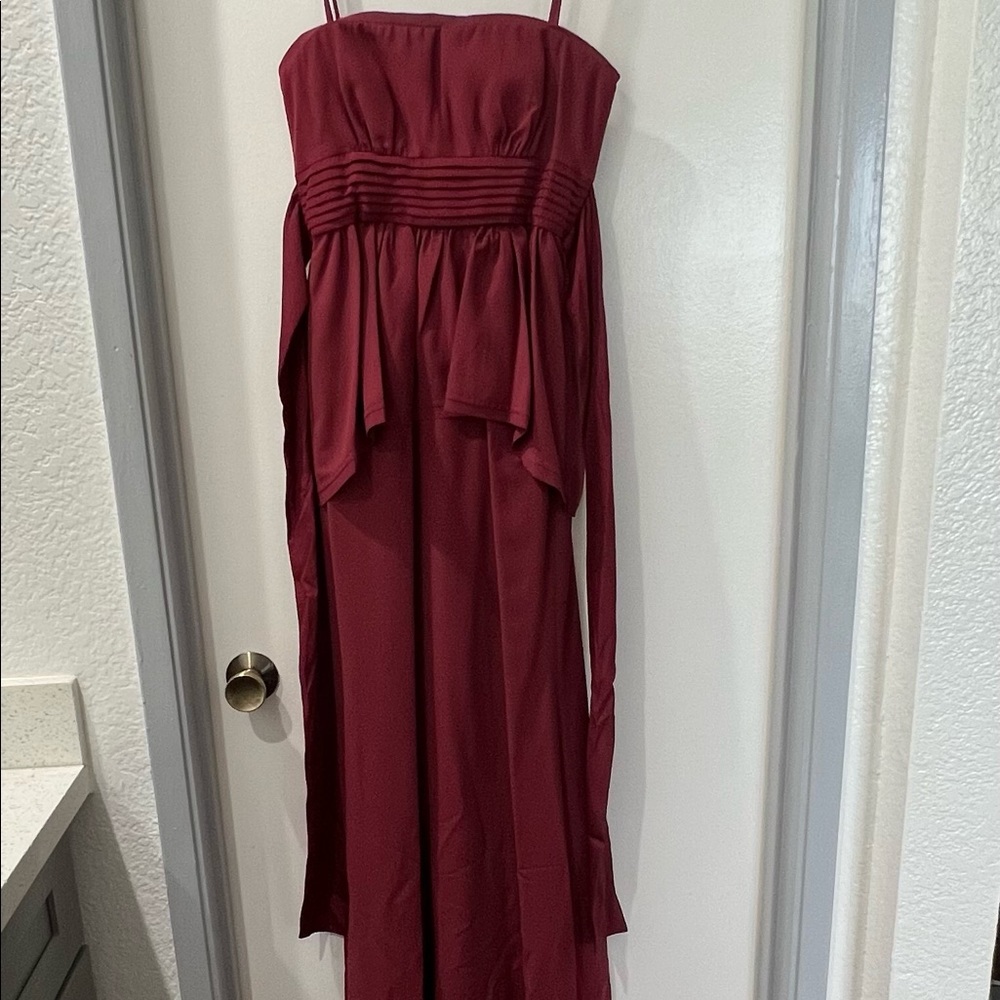 BCBGMaxAzria Ruella Gown in Merlot